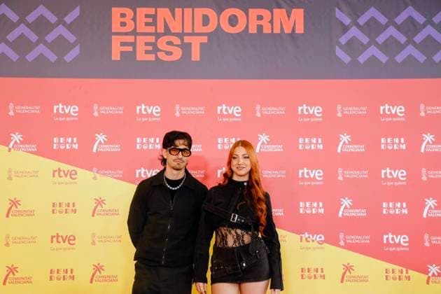 Press conference with the 18 artists of Benidorm Fest 2026 Tony Grox and Lucycalys pose after a press conference, at the Mirador del Castillo, on February 9, 2026, in Benidorm, Alicante, Valencian Community Spain After the welcome party last Saturday, February 7, today officially starts the week of Benidorm Fest 2026, six days in which the two semi-finals will be held on February 10 and 12 and the final on February 14, 2026 In addition to the three galas, the programming of the sixth edition of the festival includes rehearsals, press conferences and pre and post galas programs 09 FEBRUARY 2026 Joaquí Benidorm, Alicante, Comunidad Va Benidorm, Alicante, Comunidad Va Spain Copyright: xJoaquinxReinax 7276977