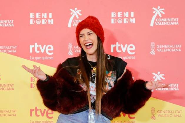 Press conference with the 18 artists of the Benidorm Fest 2026 The singer Ku Minerva poses after a press conference, at the Mirador del Castillo, on February 9, 2026, in Benidorm, Alicante, Valencian Community Spain After the welcome party last Saturday, February 7, today officially starts the week of the Benidorm Fest 2026, six days in which the two semi-finals will be held on February 10 and 12 and the final on February 14, 2026 In addition to the three galas, the programming of the sixth edition of the festival includes rehearsals, press conferences and pre and post galas programs 09 FEBRUARY 2026 Joaquí Benidorm, Alicante, Comunidad Va Benidorm, Alicante, Comunidad Va Spain Copyright: xJoaquinxReinax 7277001