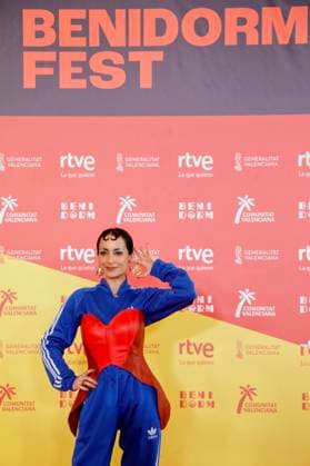 Press conference with the 18 artists of the Benidorm Fest 2026 The singer Rosalinda Galán poses after a press conference, at the Mirador del Castillo, on February 9, 2026, in Benidorm, Alicante, Valencian Community Spain After the welcome party last Saturday, February 7, today officially starts the week of the Benidorm Fest 2026, six days in which the two semi-finals will be held on February 10 and 12 and the final on February 14, 2026 In addition to the three galas, the programming of the sixth edition of the festival includes rehearsals, press conferences and pre and post galas programs 09 FEBRUARY 2026 Joaquí Benidorm, Alicante, Comunidad Va Benidorm, Alicante, Comunidad Va Spain Copyright: xJoaquinxReinax 7277006