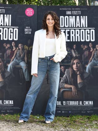 Rome, Casa del Cinema, photocall for the film Domani Interrogo. Pictured: Sara Silvestro  Copyright: xMarcoxProvvisionatox xipa-agency.netx xMarcoxProvvisionatox IPA_Agency_IPA71179028
