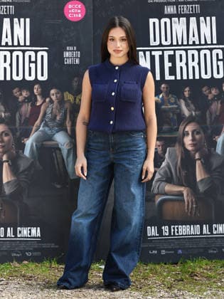 Rome, Casa del Cinema, photocall for the film Domani Interrogo. Pictured: Zoe Massenti  Copyright: xMarcoxProvvisionatox xipa-agency.netx xMarcoxProvvisionatox IPA_Agency_IPA71179060