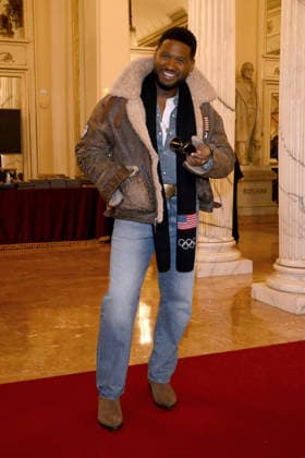 February 9, 2026, Milan, Rome, Italy: 09 02 2026 Milan, Welcome cocktail for guests at the Opening Ceremony of the Milan Cortina 2026 Olympics at the Teatro alla Scala. - In the photo: Usher Milan Italy  - ZUMAa289 20260209_zia_a289_010 Copyright: xMax Agfx
