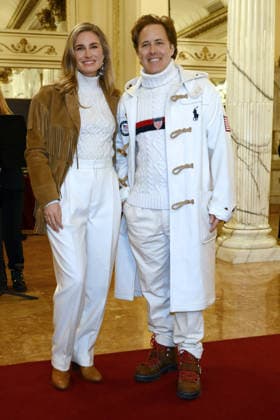 February 9, 2026, Milan, Rome, Italy: 09 02 2026 Milan, Welcome cocktail for guests at the Opening Ceremony of the Milan Cortina 2026 Olympics at the Teatro alla Scala. - in the photo: David Lauren, Lauren Bush Lauren Milan Italy  - ZUMAa289 20260209_zia_a289_011 Copyright: xMax Agfx