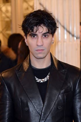 February 9, 2026, Milan, Rome, Italy: 09 02 2026 Milan, Welcome cocktail for guests at the Opening Ceremony of the Milan Cortina 2026 Olympics at the Teatro alla Scala. - in the photo: Tedua Milan Italy  - ZUMAa289 20260209_zia_a289_017 Copyright: xMax Agfx