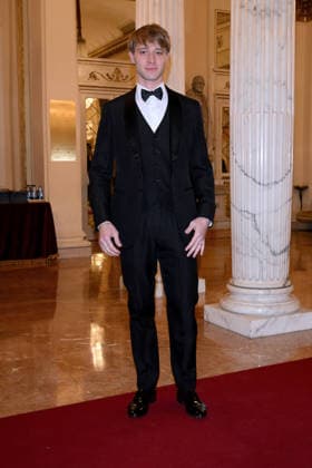 February 9, 2026, Milan, Rome, Italy: 09 02 2026 Milan, Welcome cocktail for guests at the Opening Ceremony of the Milan Cortina 2026 Olympics at the Teatro alla Scala. - In the photo: Timofej Andrijashenko Milan Italy  - ZUMAa289 20260209_zia_a289_024 Copyright: xMax Agfx