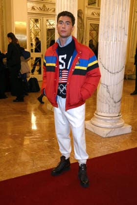 February 9, 2026, Milan, Rome, Italy: 09 02 2026 Milan, Welcome cocktail for guests at the Opening Ceremony of the Milan Cortina 2026 Olympics at the Teatro alla Scala. - Pictured: Benito Skinner Milan Italy  - ZUMAa289 20260209_zia_a289_032 Copyright: xMax Agfx