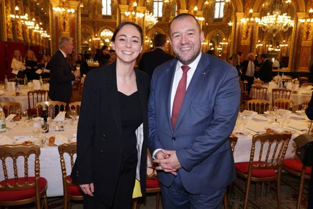 Exclusive - Nina Metayer at Chinese Business Club Lunch - Paris Exclusive - Nina Metayer and Guillaume Gomez attending the Chinese Business Club s monthly lunch held at Intercontinental Opera in Paris, France on February 09, 2026. Photo by Jerome Domine ABACAPRESS.COM France  Copyright: xDominexJerome ABACAx
