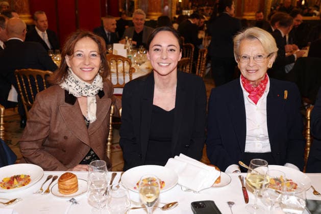 Exclusive - Nina Metayer at Chinese Business Club Lunch - Paris Exclusive - Segolene Royal, Nina Metayer and Michèle Alliot-Marie attending the Chinese Business Club s monthly lunch held at Intercontinental Opera in Paris, France on February 09, 2026. Photo by Jerome Domine ABACAPRESS.COM France  Copyright: xDominexJerome ABACAx