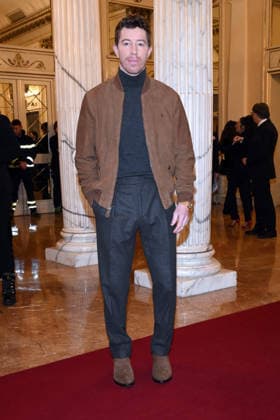 February 9, 2026, Milan, Rome, Italy: 09 02 2026 Milan, Welcome cocktail for guests at the Opening Ceremony of the Milan Cortina 2026 Olympics at the Teatro alla Scala. - in the photo: Shaun White. Milan Italy  - ZUMAa289 20260209_zia_a289_073 Copyright: xMax Agfx