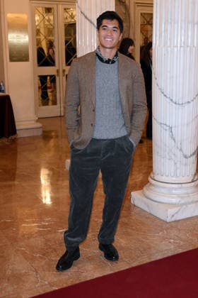 February 9, 2026, Milan, Rome, Italy: 09 02 2026 Milan, Welcome cocktail for guests at the Opening Ceremony of the Milan Cortina 2026 Olympics at the Teatro alla Scala. - in the photo: Owen Han Milan Italy  - ZUMAa289 20260209_zia_a289_088 Copyright: xMax Agfx