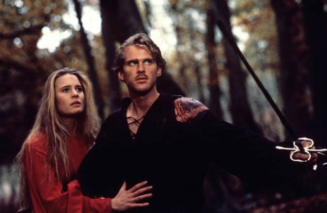 RECORD DATE NOT STATED The Princess Bride Cary Elwes, Robin Wright Penn EDITORIAL USE ONLY  Copyright: x