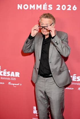 Diner des nommés au CESAR 2026 Annual dinner with all nominated artists for 2026 CESAR awards 452910 2026 02 09 France Dubosc, Franck  Copyright: xSergexArnalx xStarfacex STAR_452910_037