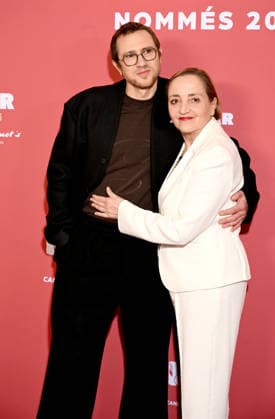 Diner des nommés au CESAR 2026 Annual dinner with all nominated artists for 2026 CESAR awards 452910 2026 02 09 France Bouillon, Bastien Blanc, Dominique  Copyright: xSergexArnalx xStarfacex STAR_452910_058