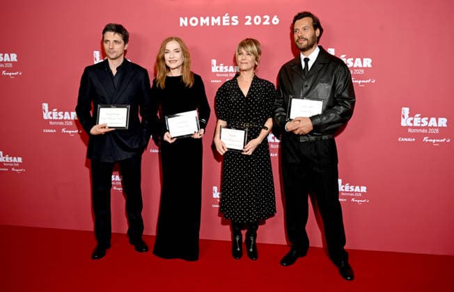 Diner des nommés au CESAR 2026 Annual dinner with all nominated artists for 2026 CESAR awards 452910 2026 02 09 France  Copyright: xSergexArnalx xStarfacex STAR_452910_083