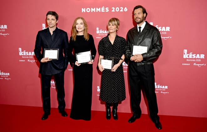 Diner des nommés au CESAR 2026 Annual dinner with all nominated artists for 2026 CESAR awards 452910 2026 02 09 France  Copyright: xSergexArnalx xStarfacex STAR_452910_084
