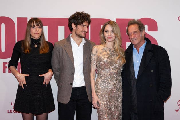 Couture Paris Film Premiere Alice Winocour, Louis Garrel, Angelina Jolie and Vincent Lindon attends Couture Paris Film Premiere at Pathe Palace on February 09, 2026 in Paris, France. Photo by Nasser Berzane ABACAPRESS.COM Paris France  Copyright: xBerzanexNasser ABACAx
