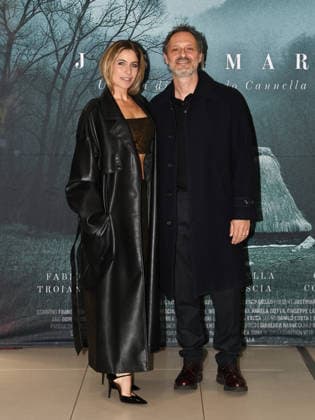 Rome, Adriano Cinema, premiere of the film Jastimari. Pictured: Fabio Troiano, Eleonora Pedron  Copyright: xMarcoxProvvisionatox xipa-agency.netx xMarcoxProvvisionatox IPA_Agency_IPA71200715