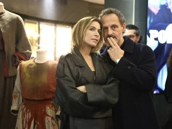 Rome, Adriano Cinema, premiere of the film Jastimari. Pictured: Fabio Troiano, Eleonora Pedron  Copyright: xMarcoxProvvisionatox xipa-agency.netx xMarcoxProvvisionatox IPA_Agency_IPA71200725