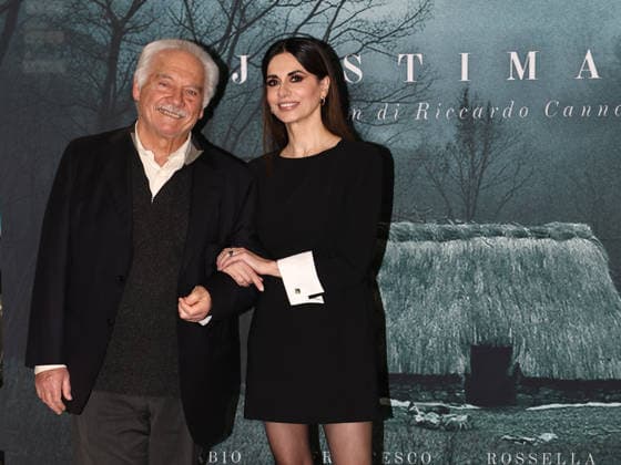 Rome, Adriano Cinema, premiere of the film Jastimari. Pictured: Giorgio Colangeli, Rossella Brescia  Copyright: xMarcoxProvvisionatox xipa-agency.netx xMarcoxProvvisionatox IPA_Agency_IPA71200805