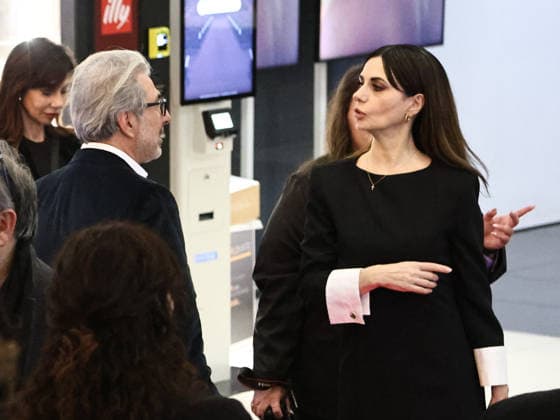 Rome, Adriano Cinema, premiere of the film Jastimari. Pictured: Luciano Cannito, Rossella Brescia  Copyright: xMarcoxProvvisionatox xipa-agency.netx xMarcoxProvvisionatox IPA_Agency_IPA71200869