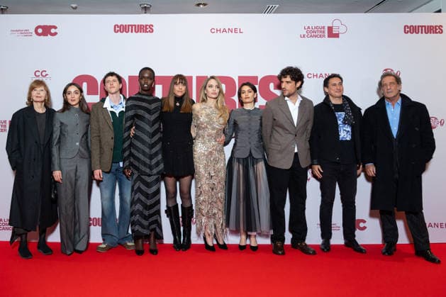Couture Paris Film Premiere Aurore Clément, Garance Marillier, Finnegan Oldfield, Anyier Anei, Alice Winocour, Angelina Jolie, Ella Rumpf, Louis Garrel, Grégoire Colin and Vincent Lindon attends Couture Paris Film Premiere at Pathe Palace on February 09, 2026 in Paris, France. Photo by Nasser Berzane ABACAPRESS.COM Paris France Copyright: xBerzanexNasser ABACAx