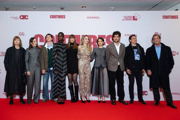 Couture Paris Film Premiere Aurore Clément, Garance Marillier, Finnegan Oldfield, Anyier Anei, Alice Winocour, Angelina Jolie, Ella Rumpf, Louis Garrel, Grégoire Colin and Vincent Lindon attends Couture Paris Film Premiere at Pathe Palace on February 09, 2026 in Paris, France. Photo by Nasser Berzane ABACAPRESS.COM Paris France Copyright: xBerzanexNasser ABACAx