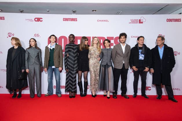 Couture Paris Film Premiere Aurore Clément, Garance Marillier, Finnegan Oldfield, Anyier Anei, Alice Winocour, Angelina Jolie, Ella Rumpf, Louis Garrel, Grégoire Colin and Vincent Lindon attends Couture Paris Film Premiere at Pathe Palace on February 09, 2026 in Paris, France. Photo by Nasser Berzane ABACAPRESS.COM Paris France Copyright: xBerzanexNasser ABACAx