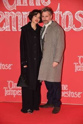 Rome, Cinema The Space Moderno Premiere of the film Wuthering Heights , In the photo: Lavinia Guglielman Dino Passeri  Copyright: xVincenzoxLandix xipa-agency.netx xVincenzoxLandix IPA_Agency_IPA71203498