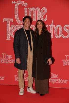 Rome, Cinema The Space Moderno Premiere of the film Wuthering Heights , In the photo: Luca and Lucia  Copyright: xVincenzoxLandix xipa-agency.netx xVincenzoxLandix IPA_Agency_IPA71203552