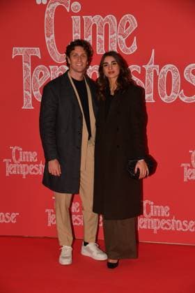 Rome, Cinema The Space Moderno Premiere of the film Wuthering Heights , In the photo: Luca and Lucia  Copyright: xVincenzoxLandix xipa-agency.netx xVincenzoxLandix IPA_Agency_IPA71203557