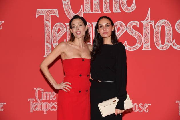 Rome, Cinema The Space Moderno Premiere of the film Wuthering Heights , In the photo: Laura Chiatti Michela Quattrociocche  Copyright: xVincenzoxLandix xipa-agency.netx xVincenzoxLandix IPA_Agency_IPA71203717