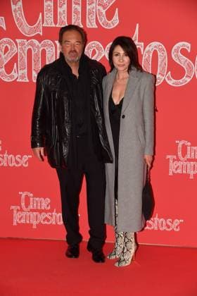 Rome, Cinema The Space Moderno Premiere of the film Wuthering Heights , In the photo: Sebastiano Somma with Morgana  Copyright: xVincenzoxLandix xipa-agency.netx xVincenzoxLandix IPA_Agency_IPA71203768