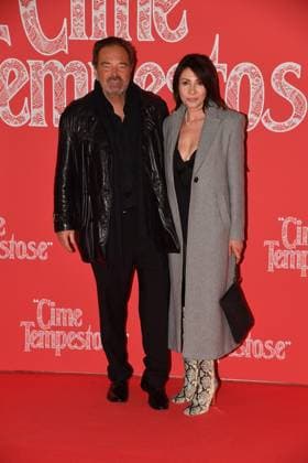 Rome, Cinema The Space Moderno Premiere of the film Wuthering Heights , In the photo: Sebastiano Somma with Morgana  Copyright: xVincenzoxLandix xipa-agency.netx xVincenzoxLandix IPA_Agency_IPA71203770