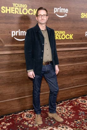 Prime Video s Young Sherlock New York Screening in New York, USA - 09 Feb 2026 Simon Maxwell attends the Young Sherlock New York Screening at SVA Theater. New York United States Copyright: xRonxAdarx xSOPAxImagesx _radar_sherlock_20260209_00062