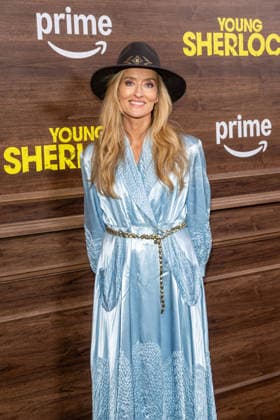 Prime Video s Young Sherlock New York Screening in New York, USA - 09 Feb 2026 Natascha McElhone attends the Young Sherlock New York Screening at SVA Theater. New York United States Copyright: xRonxAdarx xSOPAxImagesx _radar_sherlock_20260209_00495