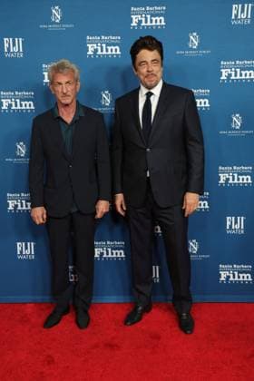 41st SBIFF: Hammond Cinema Vanguard Award SANTA BARBARA, CALIFORNIA - FEBRUARY 09: Sean Penn and Benicio del Toro at the 41st Santa Barbara International Film Festival: Hammond Cinema Vanguard Award honoring Leonardo DiCaprio, Sean Penn, & Benicio Del Toro at The Arlington Theatre on February 09, 2026 in Santa Barbara, California Credit: AdMedia EDITORIAL USE ONLY  Copyright: xx AdMediax admphotostwo967466