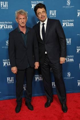 41st SBIFF: Hammond Cinema Vanguard Award SANTA BARBARA, CALIFORNIA - FEBRUARY 09: Sean Penn and Benicio del Toro at the 41st Santa Barbara International Film Festival: Hammond Cinema Vanguard Award honoring Leonardo DiCaprio, Sean Penn, & Benicio Del Toro at The Arlington Theatre on February 09, 2026 in Santa Barbara, California Credit: AdMedia EDITORIAL USE ONLY  Copyright: xx AdMediax admphotostwo967468