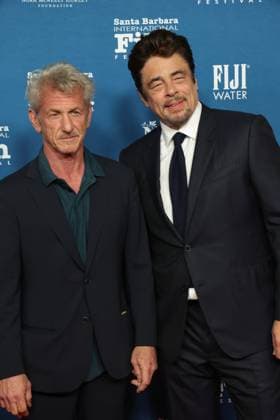 41st SBIFF: Hammond Cinema Vanguard Award SANTA BARBARA, CALIFORNIA - FEBRUARY 09: Sean Penn and Benicio del Toro at the 41st Santa Barbara International Film Festival: Hammond Cinema Vanguard Award honoring Leonardo DiCaprio, Sean Penn, & Benicio Del Toro at The Arlington Theatre on February 09, 2026 in Santa Barbara, California Credit: AdMedia EDITORIAL USE ONLY  Copyright: xx AdMediax admphotostwo967476