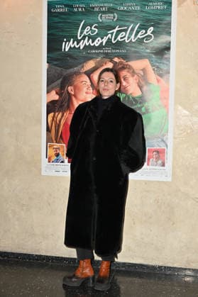 Les Immortelles Premiere - Paris Carole Boinet attending to the premiere of ‘Les immortelles’ held at Max Linder Panorama cinema, in Paris, France on February 9, 2026. Photo by Mireille Ampilhac ABACAPRESS.COM Paris France  Copyright: xAmpilhacxMireille ABACAx