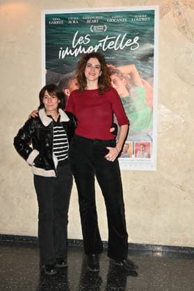 Les Immortelles Premiere - Paris Marilyne Canto and Caroline Deruas Peano attending to the premiere of ‘Les immortelles’ held at Max Linder Panorama cinema, in Paris, France on February 9, 2026. Photo by Mireille Ampilhac ABACAPRESS.COM Paris France  Copyright: xAmpilhacxMireille ABACAx