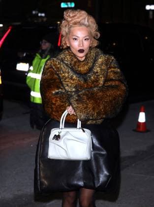 Celebs At The Marc Jacobs Fashion Show - NYC Tina Leung attends the Marc Jacobs show during the New York Fashion Week in New York on February 9, 2026. Photo by Charles Guerin ABACAPRESS.COM New York city NY United Arab Emirates  Copyright: xGuerinxCharles ABACAx