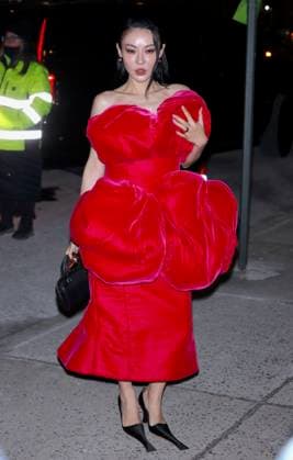 Celebs At The Marc Jacobs Fashion Show - NYC Jessica Wang attends the Marc Jacobs show during the New York Fashion Week in New York on February 9, 2026. Photo by Charles Guerin ABACAPRESS.COM New York city NY United Arab Emirates  Copyright: xGuerinxCharles ABACAx