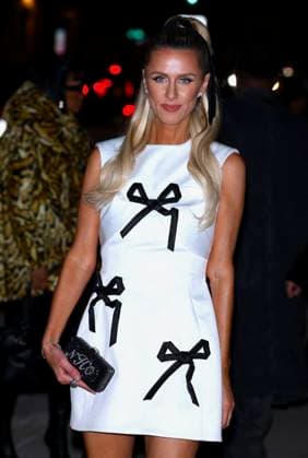 Celebs At The Marc Jacobs Fashion Show - NYC Nicky Hilton attends the Marc Jacobs show during the New York Fashion Week in New York on February 9, 2026. Photo by Charles Guerin ABACAPRESS.COM New York city NY United Arab Emirates  Copyright: xGuerinxCharles ABACAx