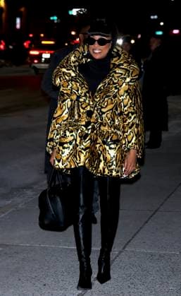 Celebs At The Marc Jacobs Fashion Show - NYC Monica attends the Marc Jacobs show during the New York Fashion Week in New York on February 9, 2026. Photo by Charles Guerin ABACAPRESS.COM New York city NY United Arab Emirates  Copyright: xGuerinxCharles ABACAx
