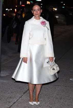 Celebs At The Marc Jacobs Fashion Show - NYC Charlotte Groeneveld attends the Marc Jacobs show during the New York Fashion Week in New York on February 9, 2026. Photo by Charles Guerin ABACAPRESS.COM New York city NY United Arab Emirates  Copyright: xGuerinxCharles ABACAx