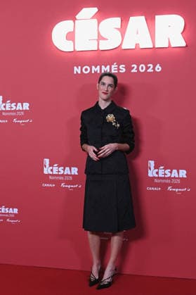 Cesar Nominees Dinner - Paris Suzanne Lindon attend the Cesar 2026 - Nominee Dinner at Le Fouquet s on February 09, 2026 in Paris, France. Photo by Franck Castel ABACAPRESS.COM Paris France  Copyright: xCastelxFranck ABACAx