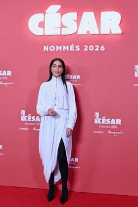 Cesar Nominees Dinner - Paris Leila Bekhti attend the Cesar 2026 - Nominee Dinner at Le Fouquet s on February 09, 2026 in Paris, France. Photo by Franck Castel ABACAPRESS.COM Paris France  Copyright: xCastelxFranck ABACAx