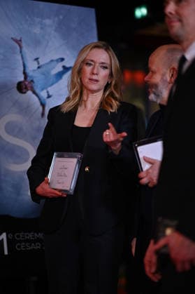 Cesar Nominees Dinner - Paris Lea Drucker attend the Cesar 2026 - Nominee Dinner at Le Fouquet s on February 09, 2026 in Paris, France. Photo by Franck Castel ABACAPRESS.COM Paris France  Copyright: xCastelxFranck ABACAx