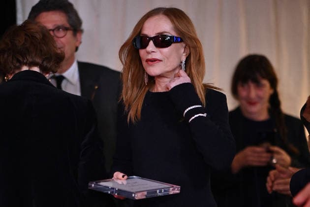 Cesar Nominees Dinner - Paris Isabelle Huppert attend the Cesar 2026 - Nominee Dinner at Le Fouquet s on February 09, 2026 in Paris, France. Photo by Franck Castel ABACAPRESS.COM Paris France  Copyright: xCastelxFranck ABACAx