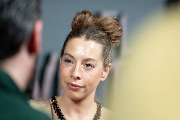 El Vestido Premiere In Madrid, Spain - 09 Feb 2026 Belén Écija attends the El Vestido premiere at the Kinepolis cinema. Madrid Spain Copyright: xAtilanoxGarciax xSOPAxImagesx photos04760
